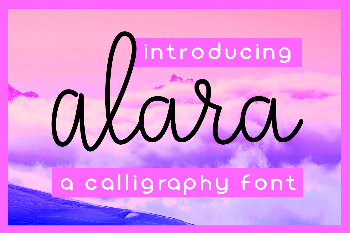Alara Font: Elevate Your Brand with Modern Script