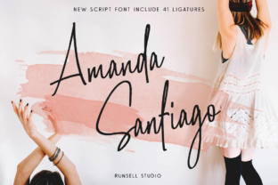 Amanda Santiago: A Script Font for Real Branding