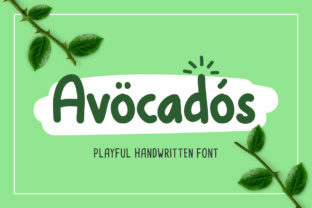 Avocados Font: Elevate Your Campaign Visuals