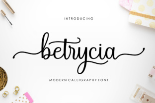 Betrycia: A Script Font for Polished Branding