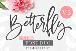 BetterFly 2: A Modern Script Font for Web Design