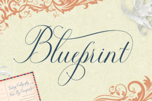 Blueprint Typeface Review: Elegant Script for Branding