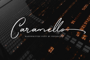 Caramello Font: A Designer’s Take on Handwritten Style