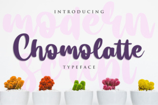 Chomolatte Font: Elevating Web Design with Modern Script