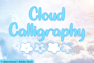 Cloud Calligraphy: A Friendly Typeface for Small Business Branding