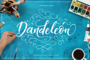 Dandeleón: A Script Font for Branding