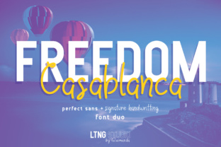 Freedom Casablanca: A Typeface for Strong Branding