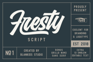 Fresty Typeface: Elevate Your Brand Identity
