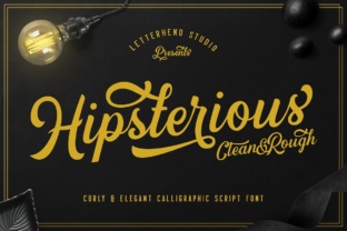 Hipsterious Font Review: A Casual Script for Bold Brands