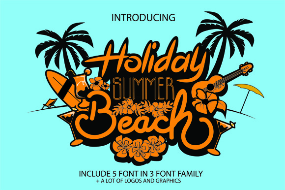 Holiday Summer Beach Font: A Campaign Review