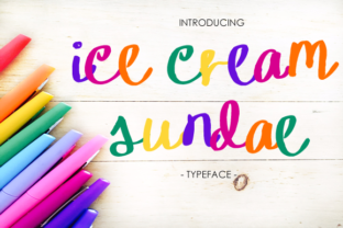 Ice Cream Sundae Font: A Sweet Typeface for Branding