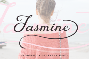 Jasmine Font: A Graceful Script Typeface for Editorial Design