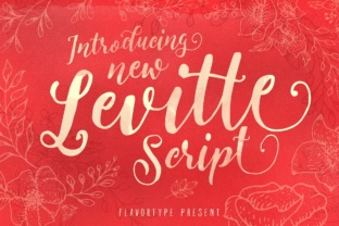 Levitte Font: Fresh Script for Clear Campaigns