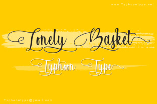 Lonely Basket Font for Modern Web Design