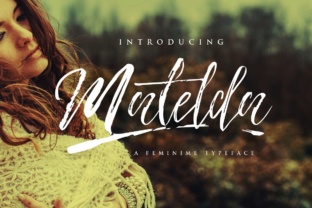 Matelda: A Handwritten Typeface for Authentic Branding