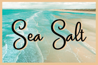 Sea Salt Font: A Modern Script for Editorial Design