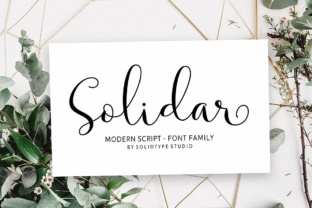 Solidar Typeface for Modern Web Design