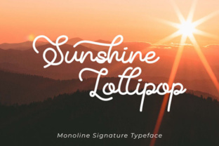 Sunshine Lollipop Font for Bold Campaigns