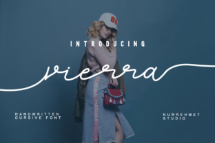 Vierra: A Playful Script Font for Modern Campaigns